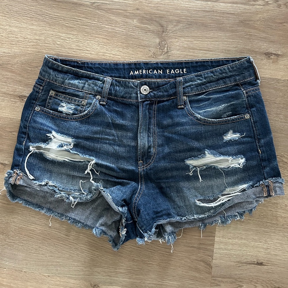 American Eagle AE Tomgirl Shortie Short Size 10